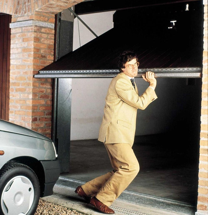 Sectional garage door installation by Baltimore Residential Garage Doors