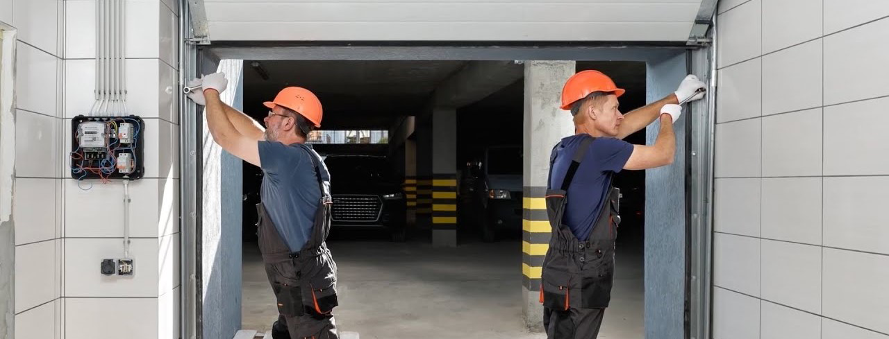 Team providing professional garage door repair, ensuring home safety, functionality, and customer satisfaction with quick response times.